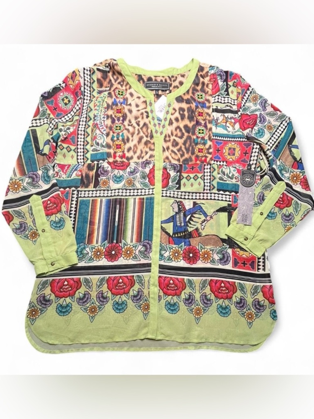 💥SOLD💥Double D Ranch Matagorda Tunic, L NWT